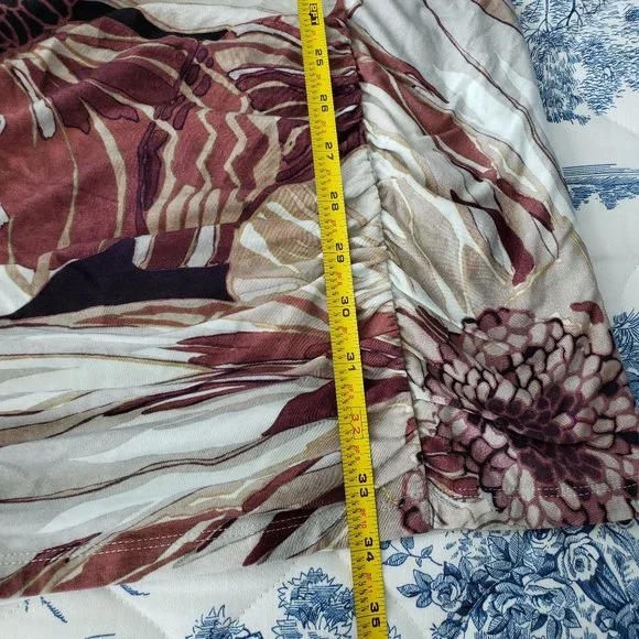 Wilfred Aritzia Ruched Mini Floral Print Square Neck Lydia Dress - Picture 8 of 10